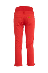 CAPRI ROSSO | Pantaloni Premaman in Cotone Elasticizzato