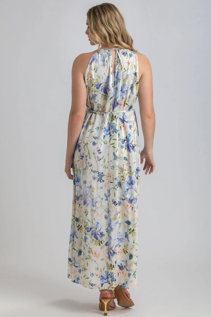 FRANCESCA QA44 | Printed Maternity Maxi Dress