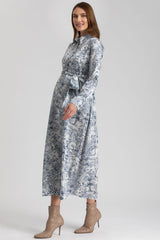 ANNE | Printed Maternity Shirt Dress