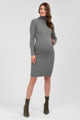 CELESTE | Grey Maternity Bodycon Dress