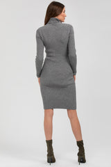 CELESTE | Grey Maternity Bodycon Dress