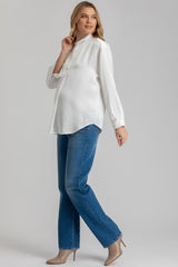 STRAIGHT ANKLE WB09 | Straight Leg Maternity Jeans