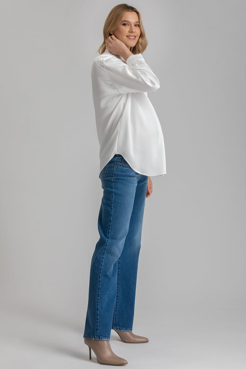 STRAIGHT ANKLE WB09 | Straight Leg Maternity Jeans