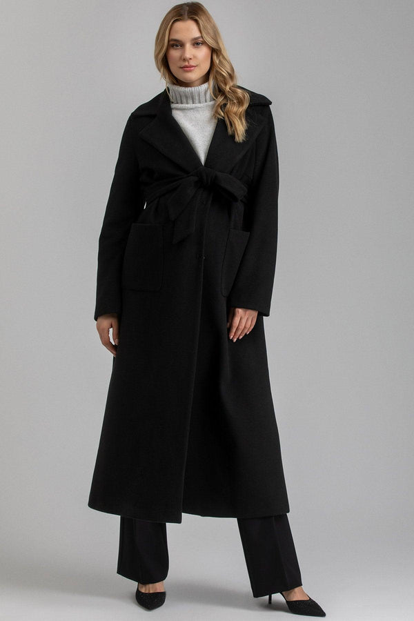 FLAMINIA | Cappotto Premaman Nero