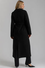 FLAMINIA | Cappotto Premaman Nero - Pietro Brunelli