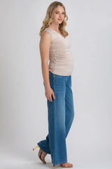 WIDE LEG WA02 | Jeans Premaman a Gamba Larga