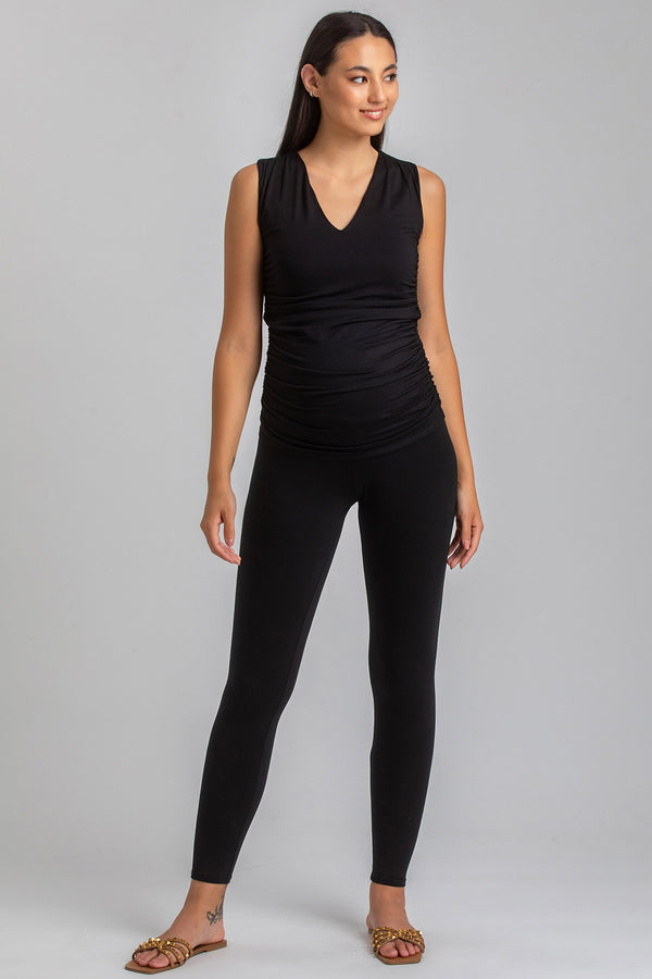 ZACK | Black Maternity Leggings