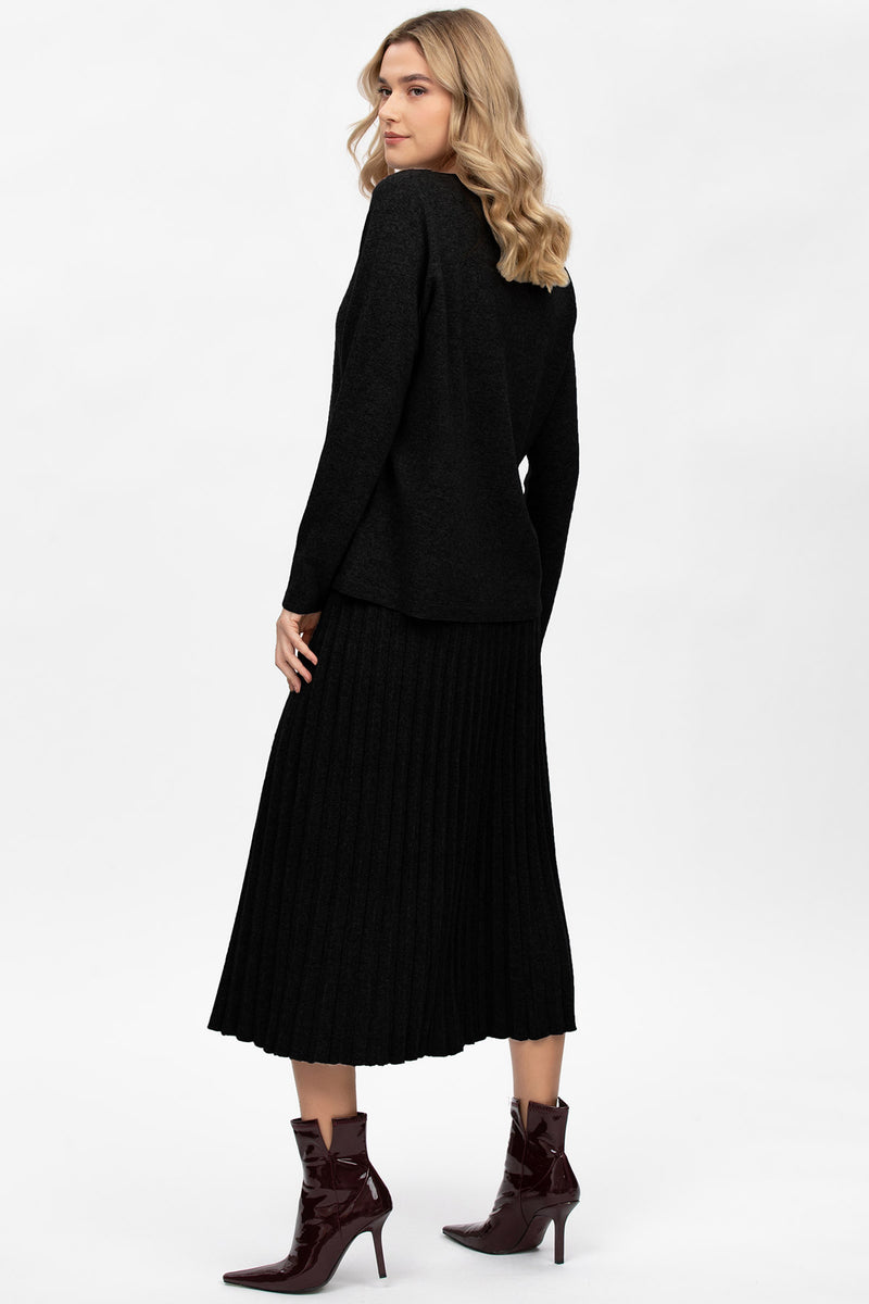 CHAMONIX | Black Sweater in Wool and Cashmere