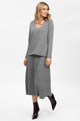 CHAMONIX | Grey Sweater in Wool and Cashmere