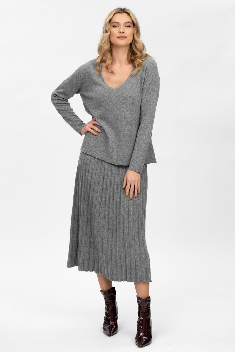 CHAMONIX | Grey Sweater in Wool and Cashmere