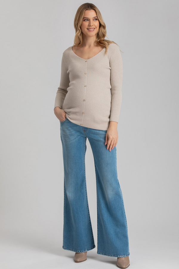 Maternity Flared Jeans