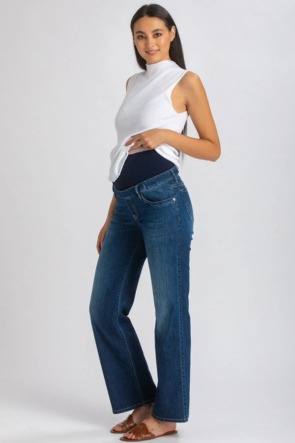 DAD JEANS WA01 | Jeans Premaman a Gamba Larga