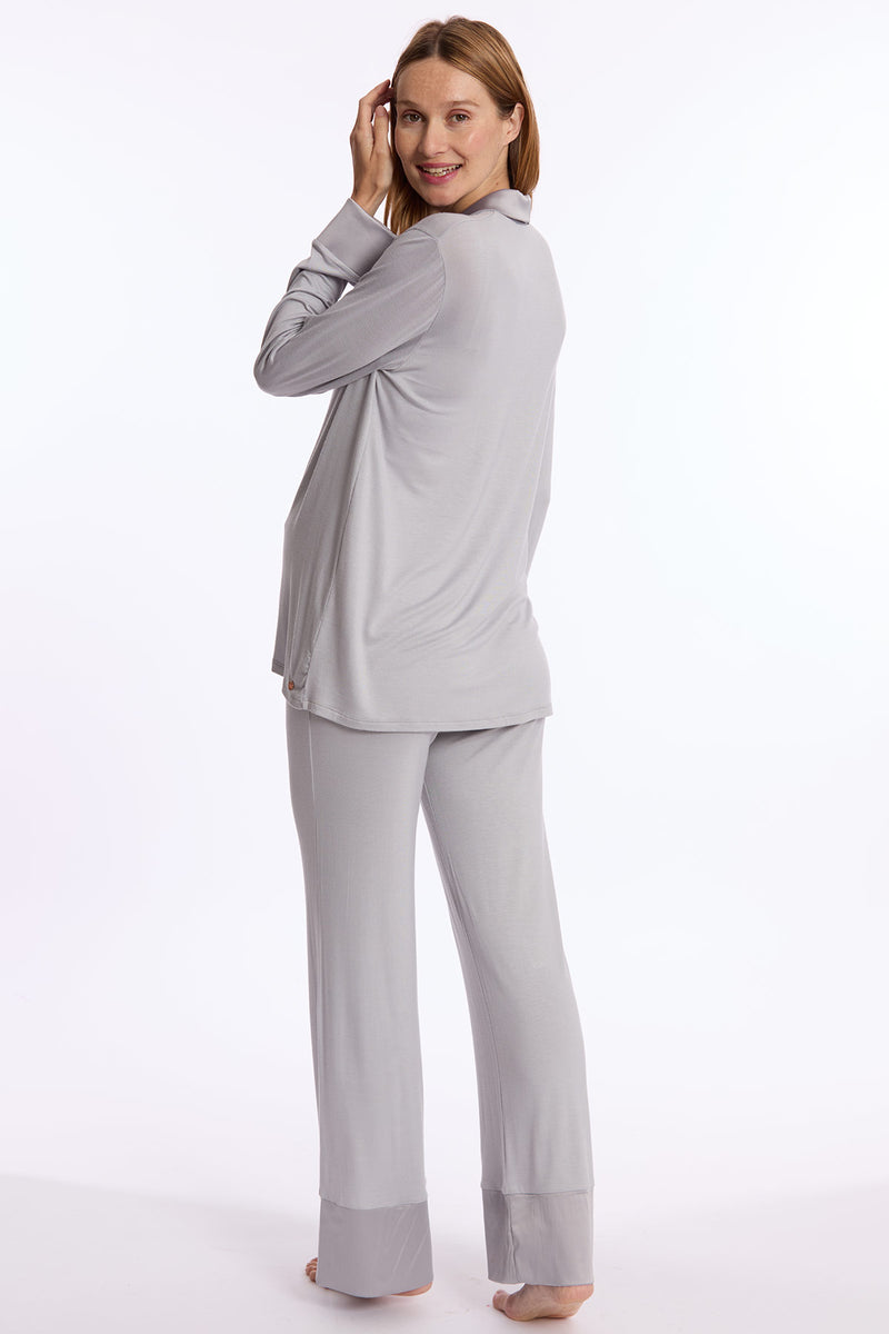 SATINE | Maternity and Nursing Pyjama Set in Soft Bamboo